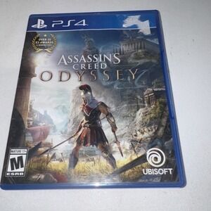 Assassins Creed Odyssey - Sony PS4 PlayStation 4 - EUC - Tested Works